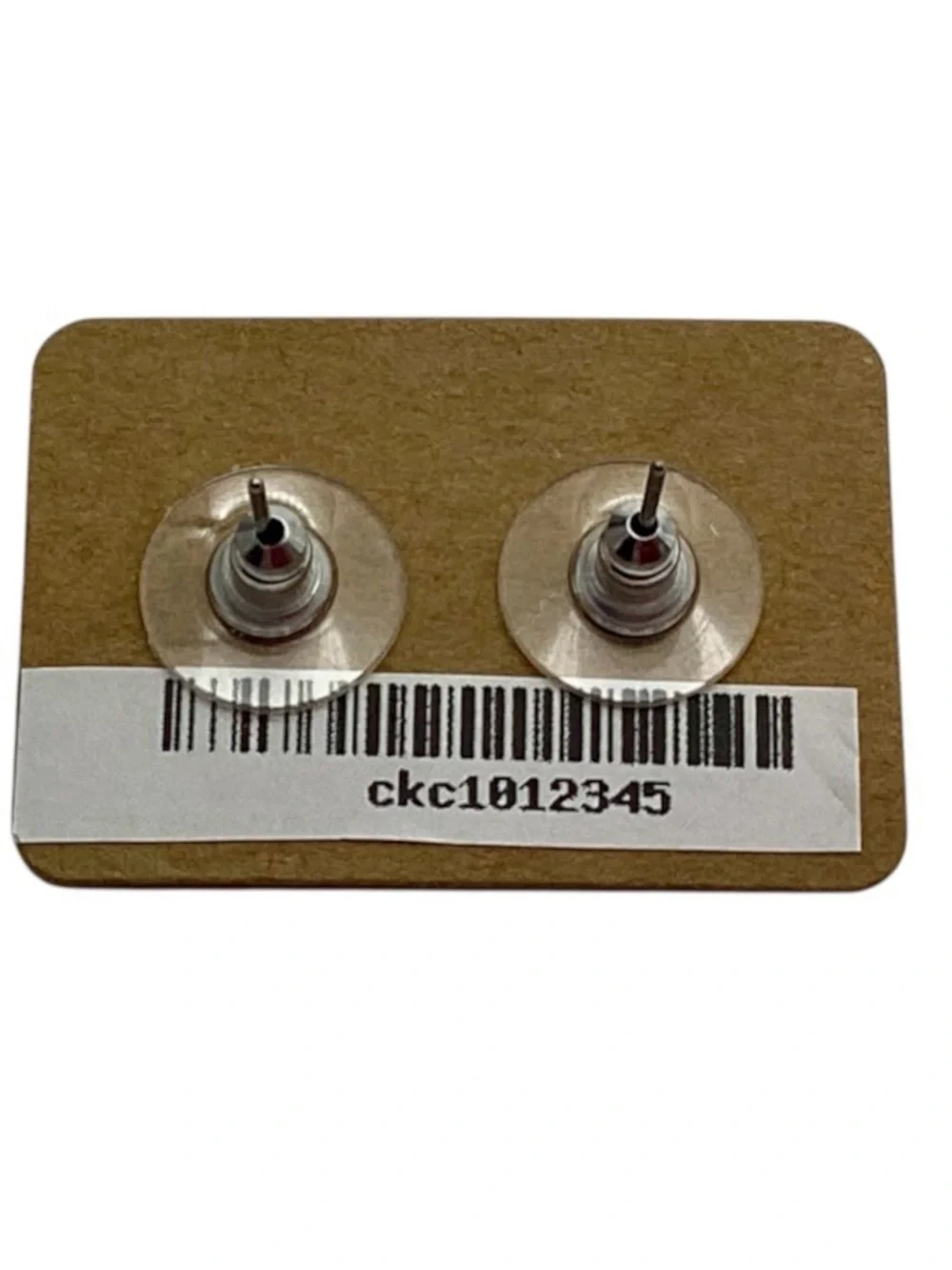 Silver Tone Ball Stud Earrings (NWT)